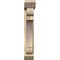 Ekena Millwork Olympic Slat Rough Sawn Bracket w/ Offset Brace, Douglas Fir, 6"W x 28"D x 36"H BKT0604X28X36OLY06RDF - alternate 2